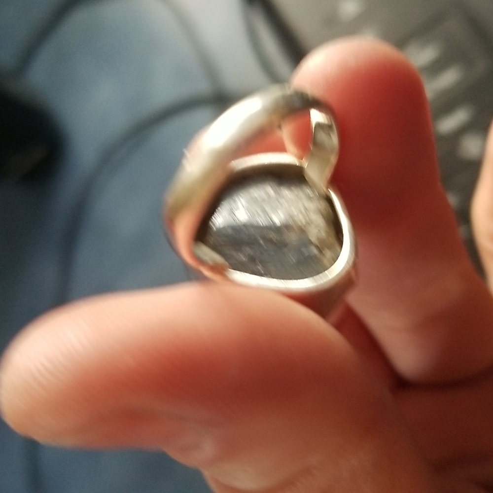 Labradorite ring 925 - Picture 3 of 8